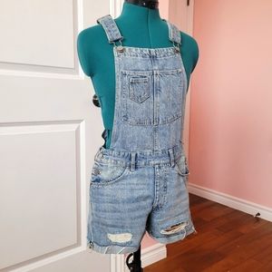 H&M overall shorts!